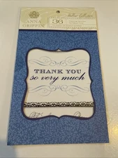 NEW 2013 Anna Griffin WILLOW 36 Vellum Quotes 12 Pages NOS