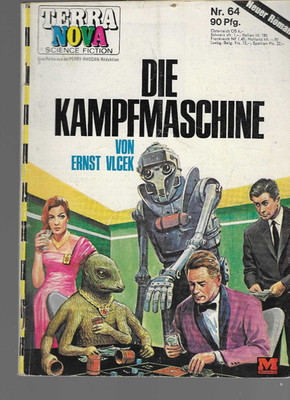Terra Nova Nr 64 Ernest Vlcek '' Die Kampfmaschine''