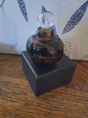 Vintage Christian Dior POISON Perfume Pure Parfum ORIGINAL FORMULA Mini!