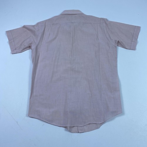 Givenchy Monsieur Camicia Uomo 15,5 Rosa Manica Corta Bottoni Abito Classico - Foto 10 di 11