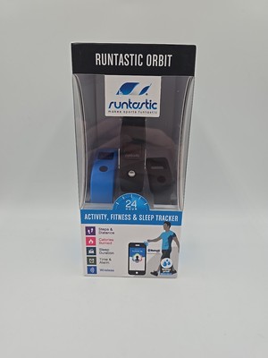 Runtastic Orbit Aktivitätstracker, Basic Fitness Tracker, 2x Riemen, Clip, versiegelt 
