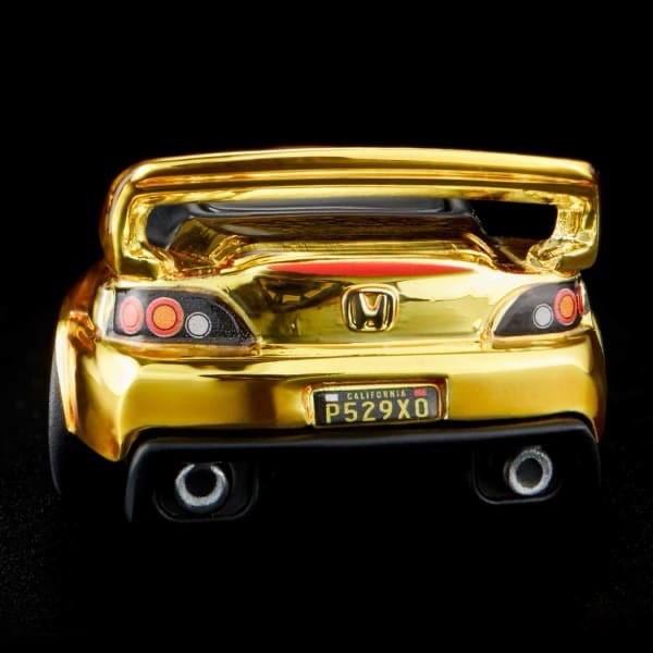 Hot Wheels RLC Honda S2000 Car RLC Gold Limited Edition red line