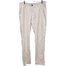 Under Armour White Golf Pants Mens 34/36 Loose Fit Performance Trousers Athletic