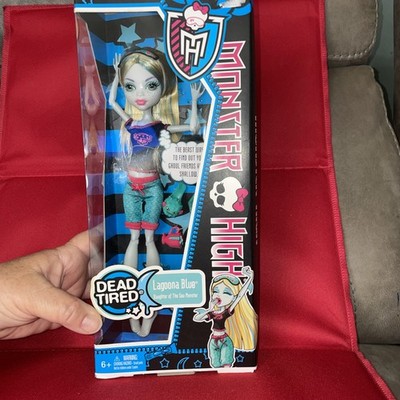 2012 Monster High Dead Tired Lagoona Blue Unopened 