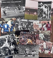 Leeds United 1990s Howard Wilkinson era press photographs job lot collection