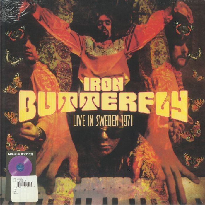 IRON BUTTERFLY - Live In Sweden 1971 (reissue) - GATEFOLD PURPLE VINYL LP