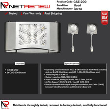 Barco CSE-200 w/ 2 Buttons ClickShare Wireless Presentation System