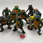 Vintage TMNT Teenage Mutant Ninja Turtles Lot Of 10 Action Figures Playmates #2