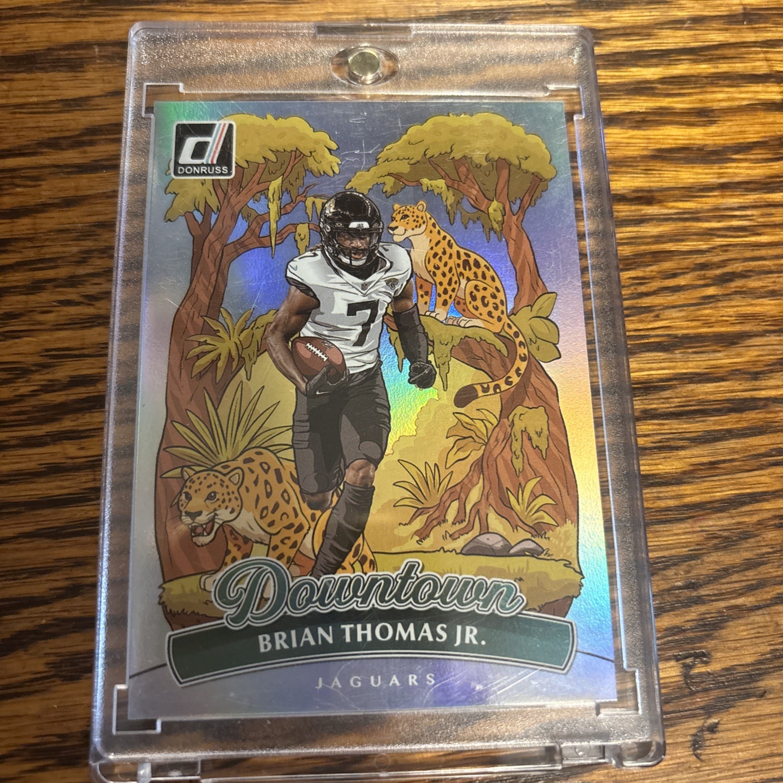 Panini 2023 Donruss Football Downtown Brian Thomas Jr. #2 Jaguars Insert