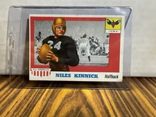 1955 topps all american football Niles Kinnick Original #6 Niles Kinnick 1955
