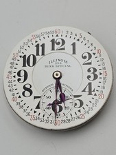 1930 Illinois Bunn Special 23J Mechanical 60 Hour Men's Pocketwatch 16s 