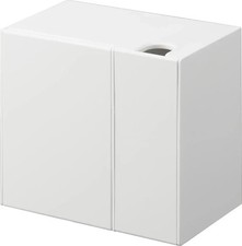 Wall flushable toilet brush  replacement brush holder white 1840 From JAPAN