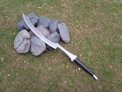 Handmade 28 Inch Carbon Steel Ancient Combat Sword With Sheath