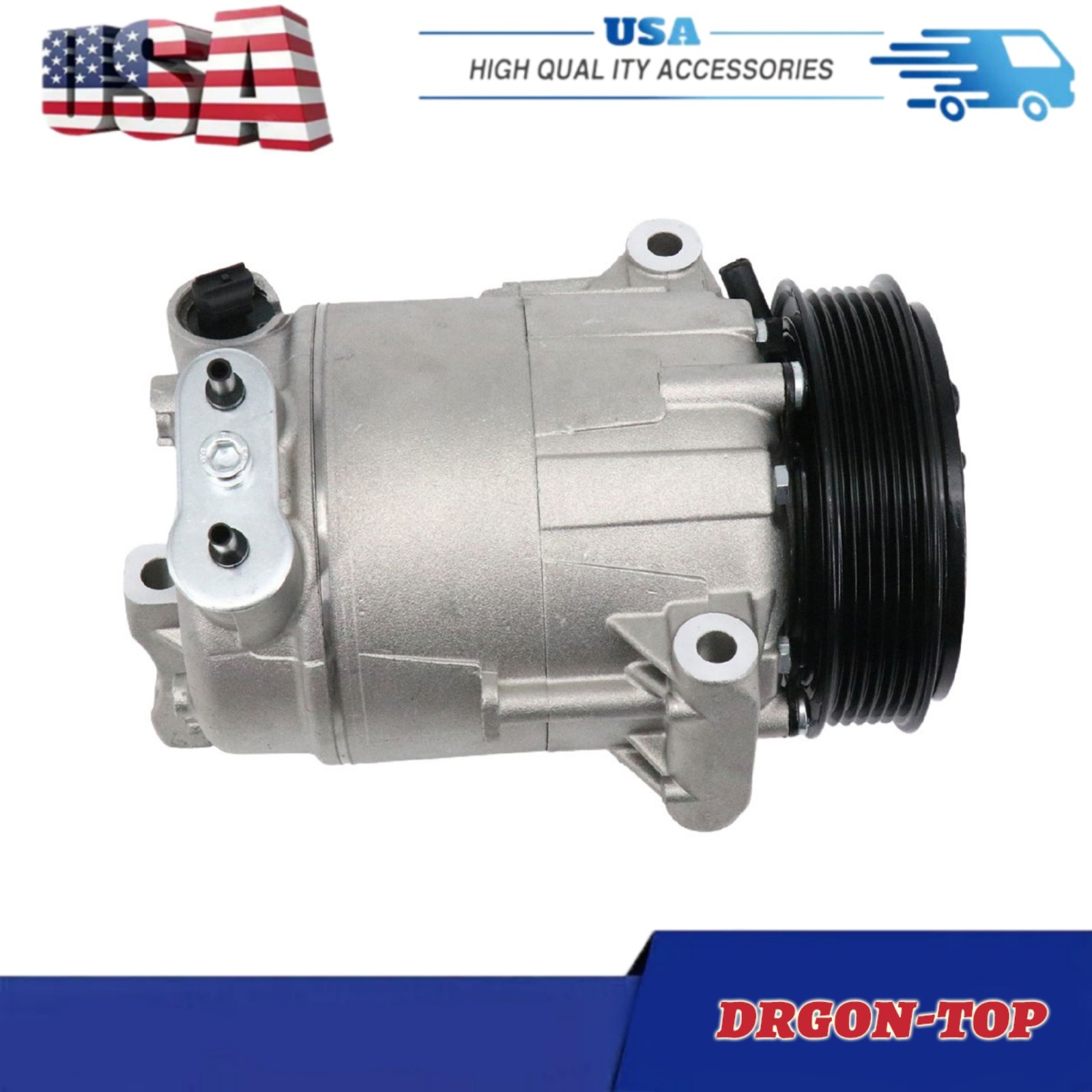 Maserati Quattroporte 2014-2019 Compressor with bracket P/N 308715