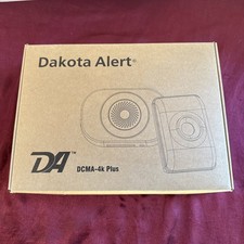 Dakota Alert Long Range Driveway Alarm Motion Detector - DCMA-4k Plus White