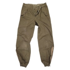 Army Trouser Original Italian Military Combat Vintage Surplus Pants Distressed