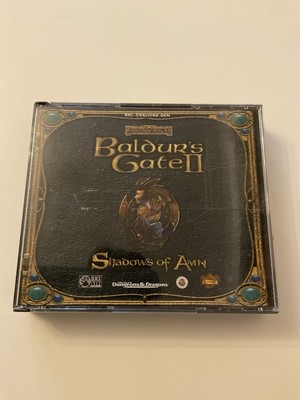 Baldurs Gate 2 Shadows Of Amn - PC Double Case 4 Discs 