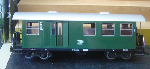 LGB G 3071 Personenwagen m. Gepäckraum der DB  "Gebraucht"(760) | Zustand: Gebraucht