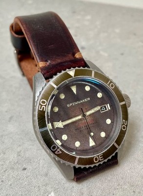 SPINNAKER 'WRECK' Mens Distressed Diver's Watch SP 5089-22