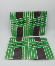 Vintage Hudson's Dark Taupe Demi Toe Sheer Pantyhose Lot of 4 Size B NOS