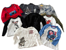 LOT Set of 8 Toddler Boy's Long Sleeve Tops Shirts  Various 2-3 YRS 
