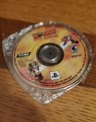 Worms: Open Warfare (Sony PSP, 2006) UMD Only Untested