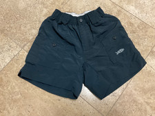 Aftco Boys Size 26 Navy Blue Nylon Fishing Shorts This is NAVY