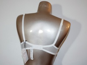 Aubade Paris Sample Joyau Eternel Beugel Off-White Lingerie Set with Jewel 34B S