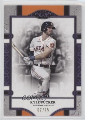 2024 Topps Tier One Tier 2 Purple Foil 67/75 Kyle Tucker #42 o7m