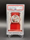 2023 Panini National Treasures Framed Fabric Patrick Mahomes II /49 PSA 10