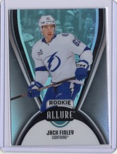 2025-26 UD Allure Hockey Jack Finley RC Black Rainbow #146 Lightning Fire Sale!