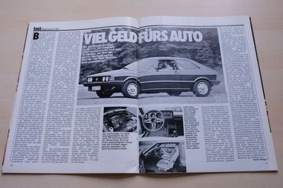 Rallye Racing 01/1979 VW Scirocco GLi mit 110PS im TEST auf 2 Seiten