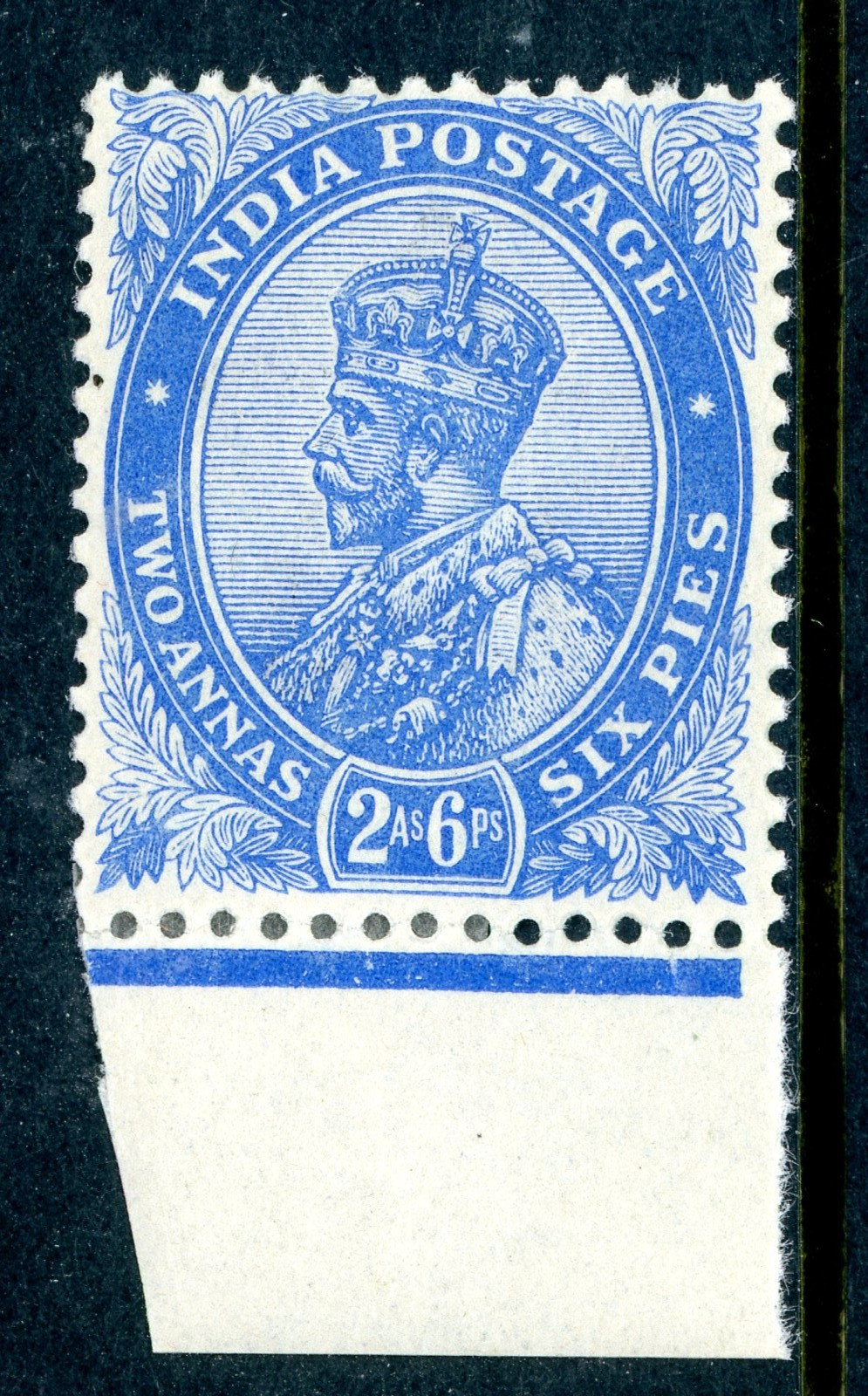 British India 1911 KGV 2a6p Ultra Scott #99 MNH N369