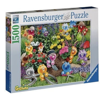 Ravensburger Puzzle 162604 | Gelini Gartenarbeit | 1500 Teile wie Neu 