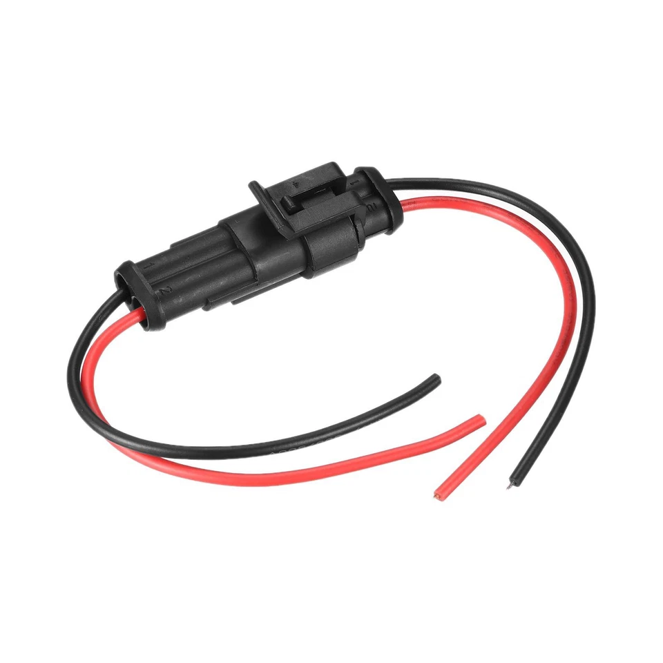 Conector Eléctrico 2 Pasadores Macho Hembra 0.75mm2 con 100mm Cable 6 Juegos - Imagen 4 de 4