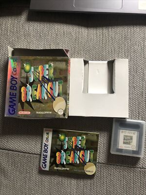 Gameboy Color Super Breakout Mit OVP Getestet Rarität Absolutes Kultspiel