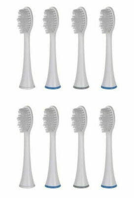 8 x Ersatz-Zahnbürstenköpfe IBP RST2030 RST2032 RST2031 RST2050 8er Pack, Neu