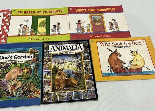 Lote a granel de 7 mini libros de colección de libros pequeños para niños primera infancia en muy buena condición - Imagen 3 de 6