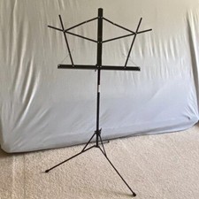 On Stage Music Stand SM7122GRB-1895 Compact Adjustable Black Band Orchestra