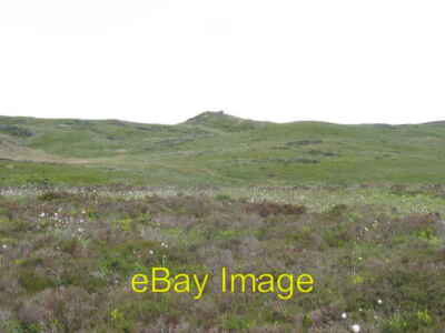 Photo 6x4 A blanket bog Bryn-pig This bog supports heather in its drier s c2007