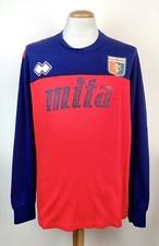 MAGLIA ALLENAMENTO VINTAGE GENOVA 1989 ERREA MAGLIA N.9 XL ITALIA MATCH WORN