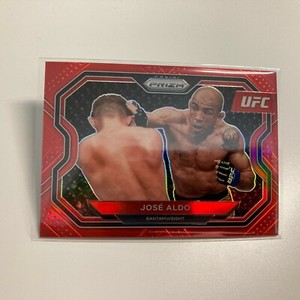 Jose Aldo 2021 Panini Prizm UFC Red Refractor Card 216/275 #111