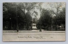 Central City Park DECATUR Illinois Antique CU Williams Postcard ~1910s
