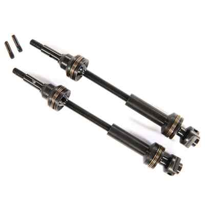 TRAXXAS 9051X - FRONT STEEL CONSTANT VELOCITY DRIVESHAFTS-2PK-HOSS/RUSTLER/SLASH