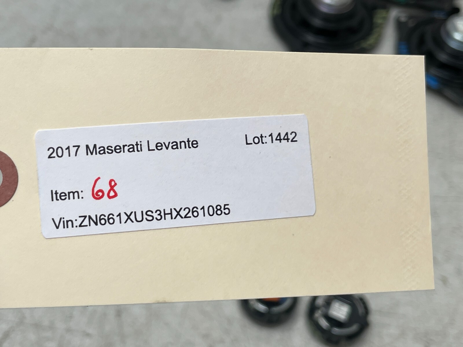17 18 Maserati Levante Harman Kardon Subwoofer Door Tweeter Speaker Set 1442 OEM