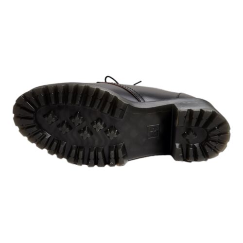 Dr Martens Leona Lo Women's Size US 8 UK 6 EUR 39 Black Platform Shoes Oxford - Picture 10 of 11