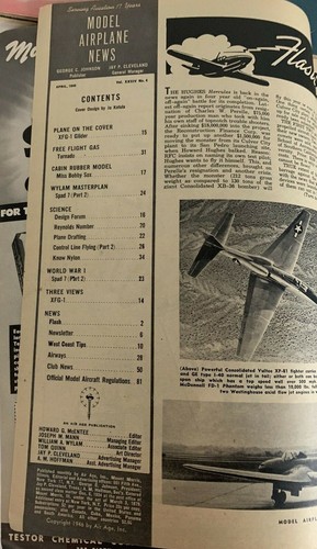 Vintage Model Airplane News Magazines Fly RC and Model Airplane Lot of 3 - Picture 4 of 12
