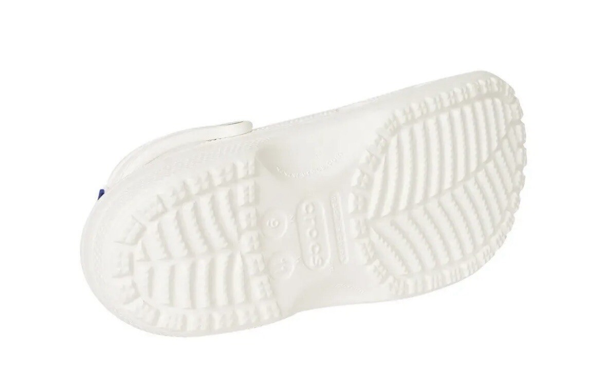 Crocs Classic Palace Skateboards Size 11 White 208928-100 Crocs Classic Palace Skateboards Size 11 White 208928-100