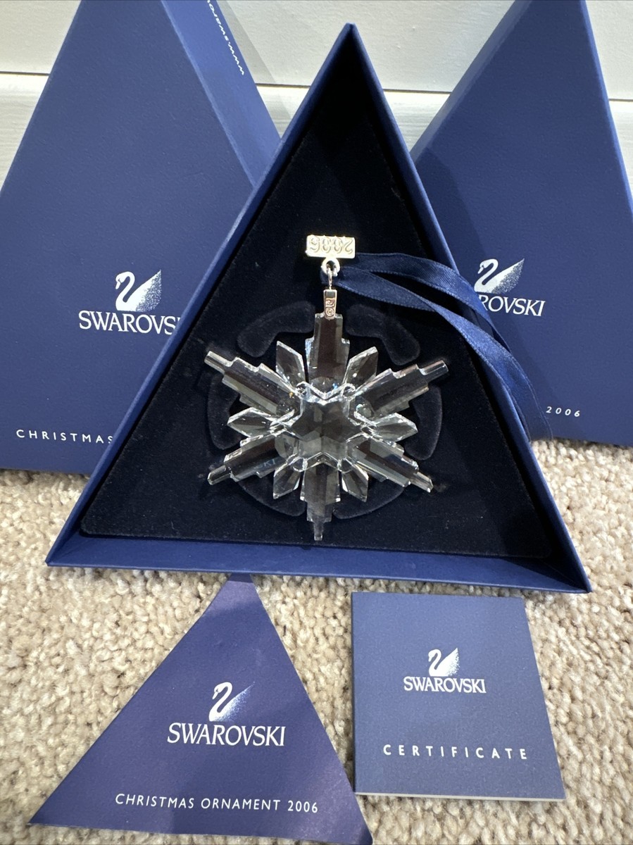 スワロフスキー swarovski オーナメント 2006 swarovski christmas ornament 2006 | eBay