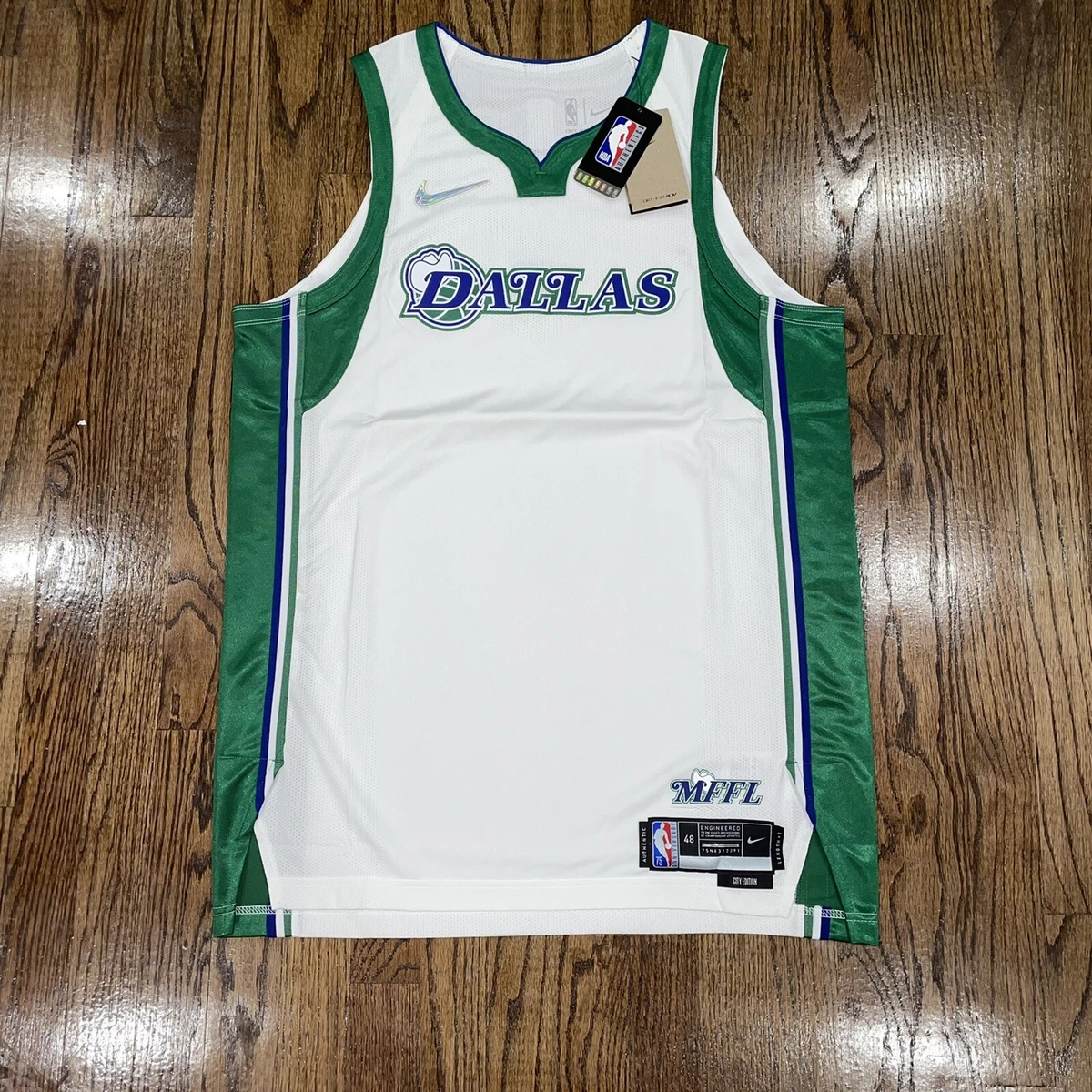 Dallas Mavericks Nike Dri Fit NBA Authentic Replica Game Jersey